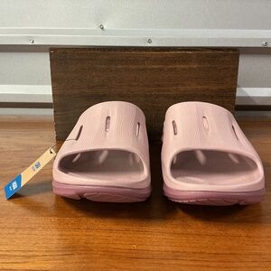 Hoka One One Men Ora Recovery Slide 3 Mauve Sandal Slipper Size 11